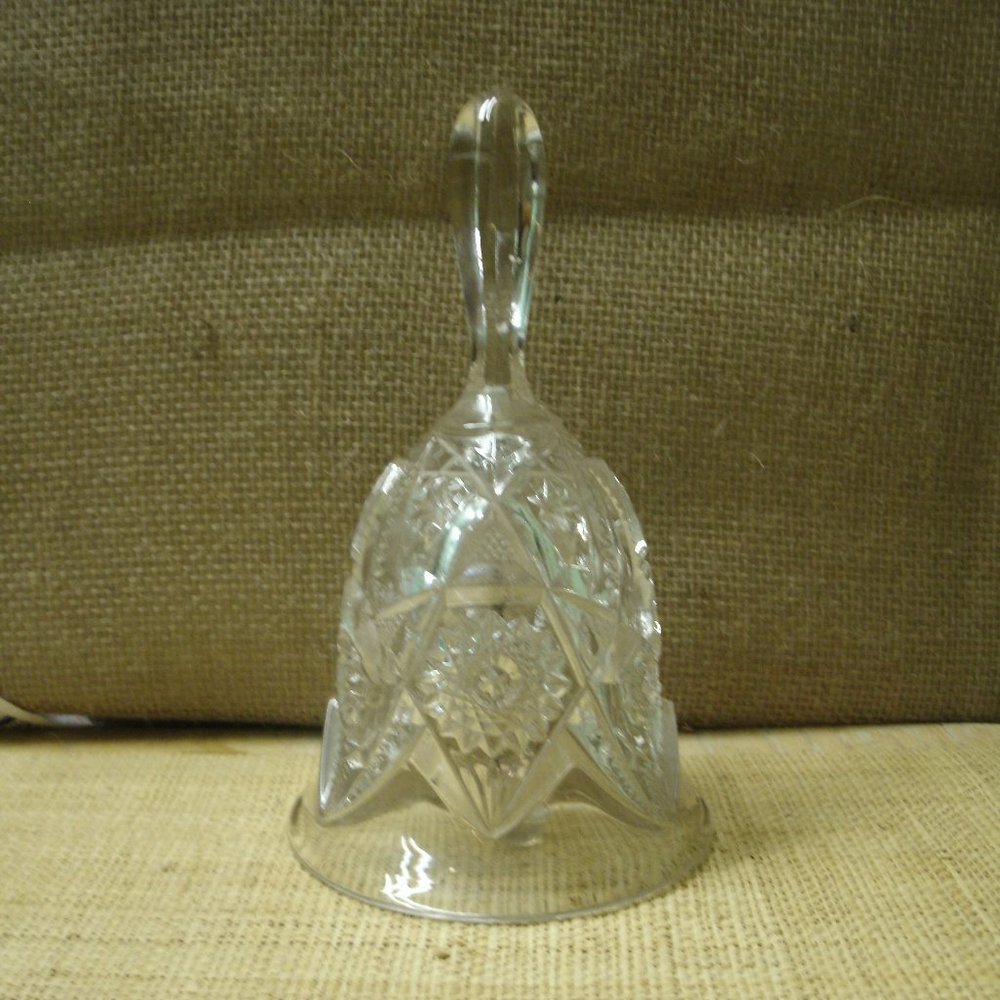 Vintage Imperial Glass Crystal Bell